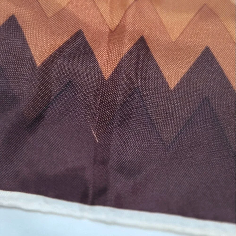 Vintage 70s Shaw Creations Acetate Square Scarf